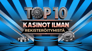 Rahapelit Ilman Rekisteröintiä - Pelaa Vaivatta